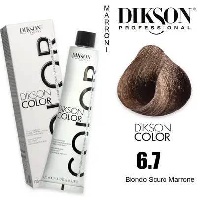 Dikson Color 120 Ml 6.7 Dark Blonde Brown
