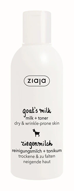 Ziaja Tonico E Latte Detergente 2 In 1 Al Latte Di Capra 200 Ml