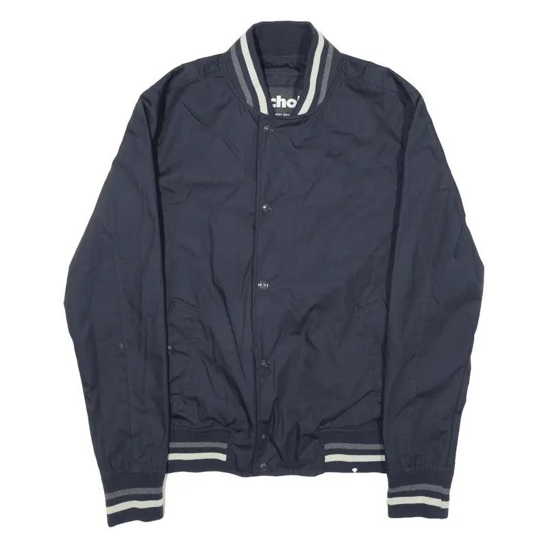 SCHOTT Bomber Jacket Blue Mens S