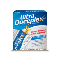 Ultra Doceplex Energy Pouches - Powerful B Complex in a Pouch -liquid, 12 Pouches Vitamin Supplement Dietary Drinks Healthcar...