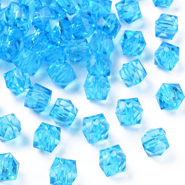 Transparent Acrylic Beads