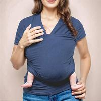 Solid Color Baby Carrier, Multifunctional Front Holding Type Baby Carrier, Portable Simple Baby Carrier for Outdoor Travel