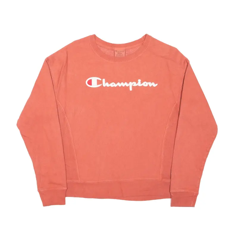 CHAMPION Reverse Weave Sweatshirt Pink Mens S