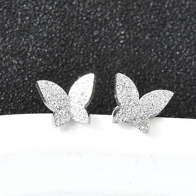 304 Stainless Steel Stud Earrings