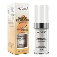 Aliver Colour Changing Liquid Foundation, BB Cream Makeup Base, Concealer & Hydrating Moisturizer for All Skin Tones, SPF15, ...