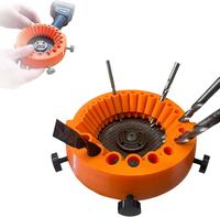 Drill Bit Sharpener, Power Drill Bit Grinding Attachment, Giant Blade Angle Grinder for Grinding Drill Bits, Universal Sharpe...