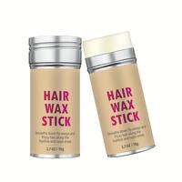 Summer 75g Hair Wax Stick, Non-Greasy Hair Edge Control Frizz Control Hair Stick, Hair Wax Gel, Long Lasting Hair Pomade Stic...