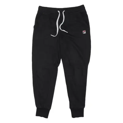 FILA Joggers Black Tapered Mens S W28 L28