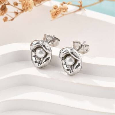 304 Stainless Steel Stud Earrings