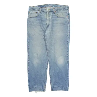 LEVI'S 516 Mens Jeans Blue Regular Straight Stone Wash W38 L28