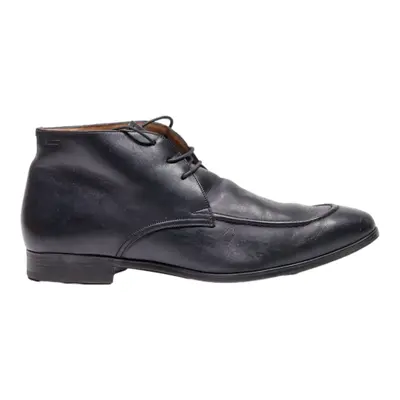 BALLY Ankle Boots Black Leather Mens UK 9