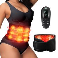 KINDEEP Red Light Therapy Belt for Body, 3-IN-1 Chips Tech, 8 Massage Setting Comfort