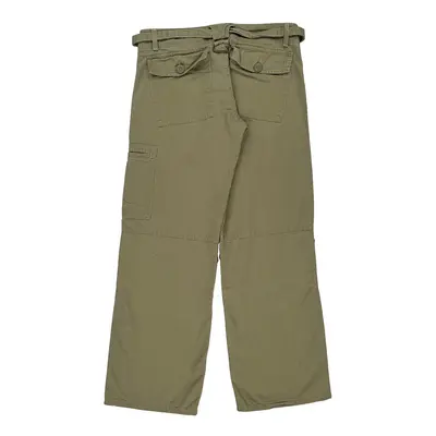 Low Rise Levis Cargo Trousers - 32? Waist Khaki Cotton