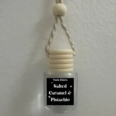 Salted Caramels & Pistachio Scented Car Air Freshener Diffuser
