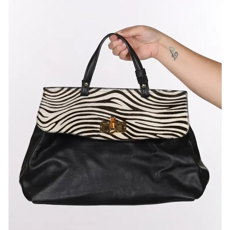 Unbranded Animal print Bag - No Size Black Leather