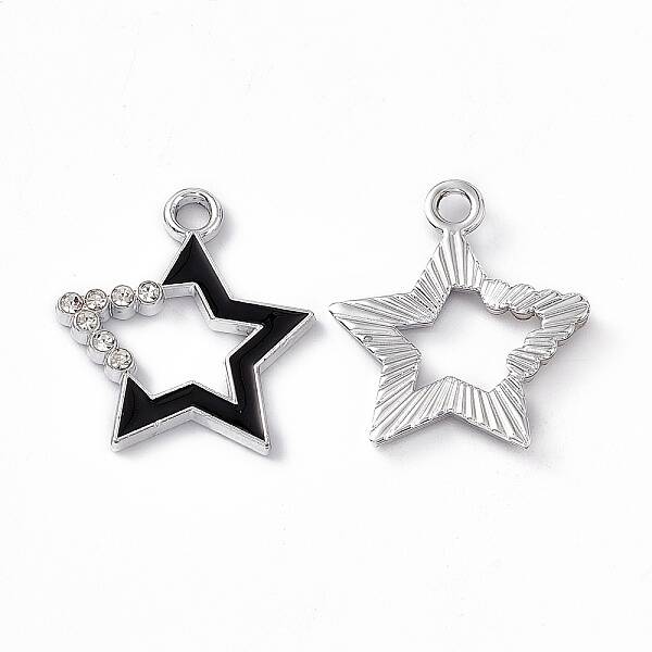 Alloy Rhinestone Pendants