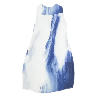 MINT VELVET Womens A-Line Dress White Viscose Sleeveless Midi M