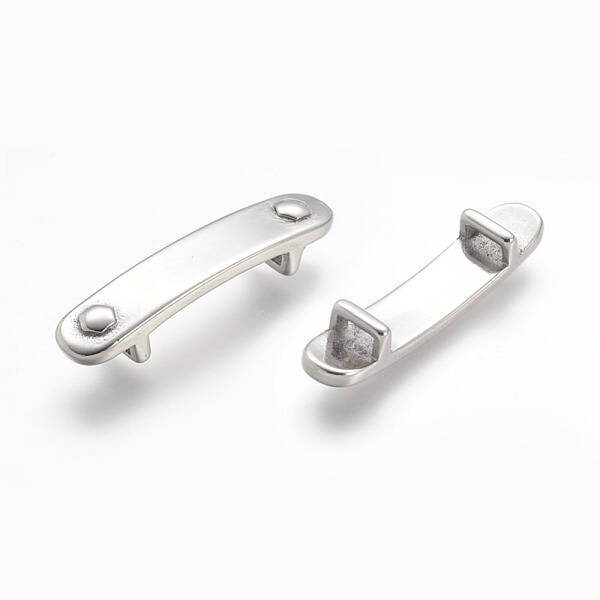 Tarnish Resistant 304 Stainless Steel Slide Charms