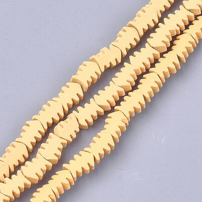 Spray Painted Non-magnetic Synthetic Hematite Beads Strands