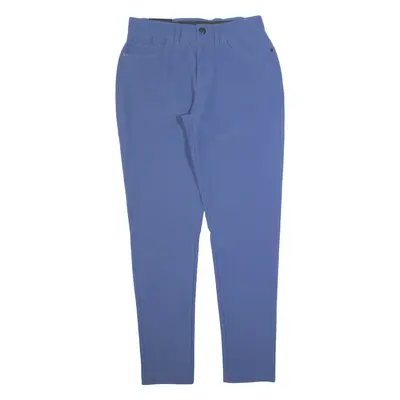 UNDER ARMOUR Womens Trousers Blue Slim Skinny W28 L29