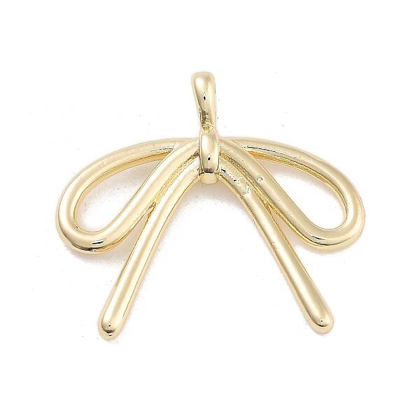 Brass Pave Clear Cubic Zirconia Pendants