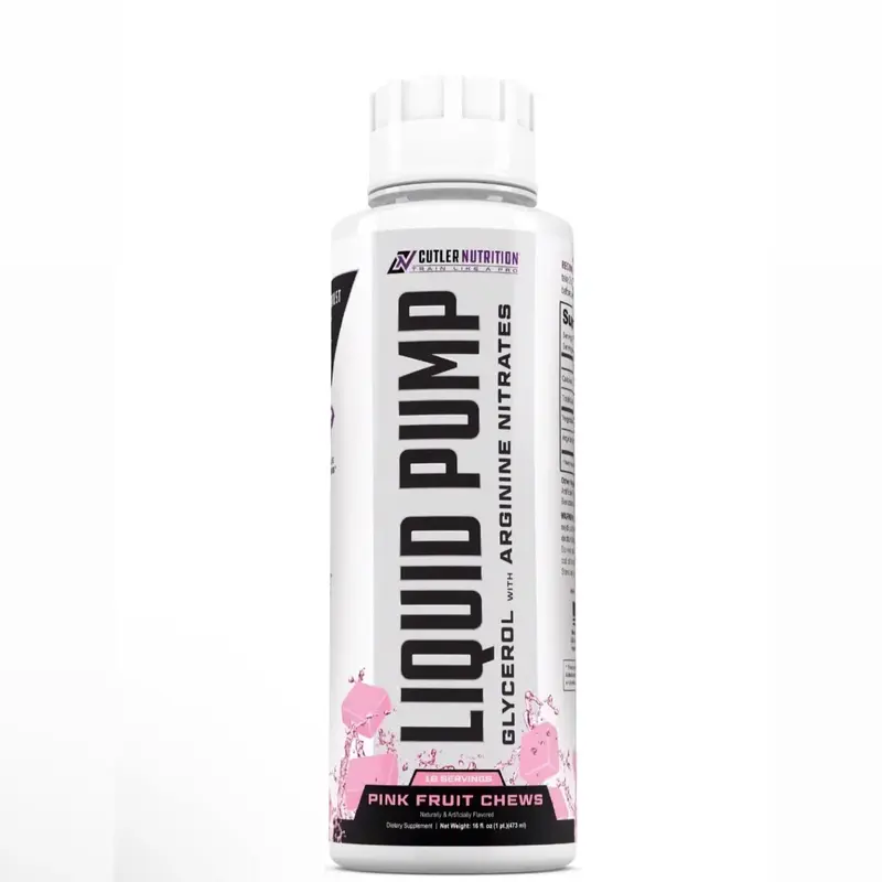 Cutler Nutrition Liquid Pump, Glycerol with Arginine Nitrate