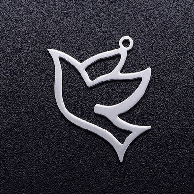 Tarnish Resistant 201 Stainless Steel Hollow Pendants