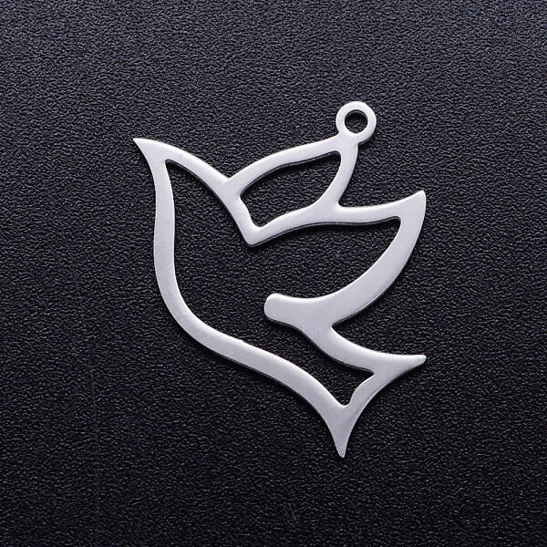 Tarnish Resistant 201 Stainless Steel Hollow Pendants