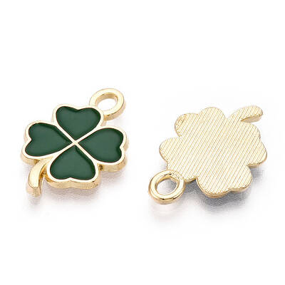 Rack Plating Alloy Enamel Pendants