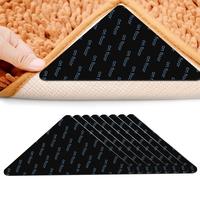 Non-slip Rug Pad Gripper, 8 Counts/set Christmas Decor Reusable & Washable Rug Tape for Hardwood Floors & Tiles, Area Rug Pad...