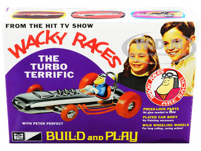 Skill 2 Snap Model Kit The Turbo Terrific with Peter Perfect Figurine \