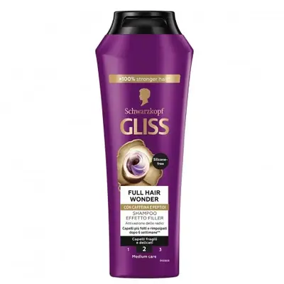 Gliss Full Hair Wonder Filler Effect Shampoo 250 Ml