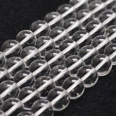 Natural Quartz Crystal Beads Strands