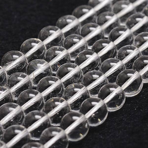 Natural Quartz Crystal Beads Strands