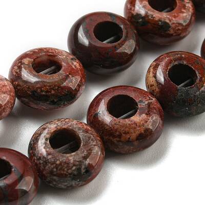 Natural Red Rainbow Jasper Beads Strands