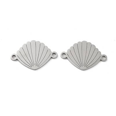 Tarnish Resistant 201 Stainless Steel Connector Charms