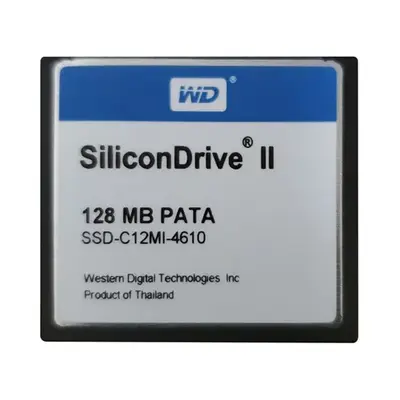 Western Digital SSD-C12MI-4610 | Silicon II 128MB IDE/ATA CompactFlash Type I Solid State Drive
