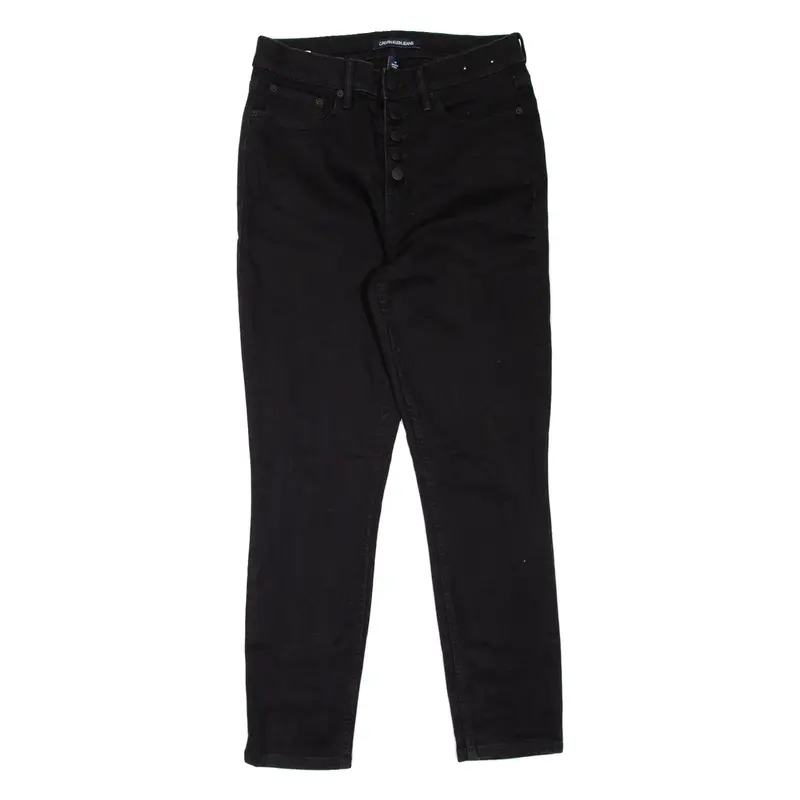 CALVIN KLEIN JEANS Womens Jeans Black Slim Skinny W30 L27