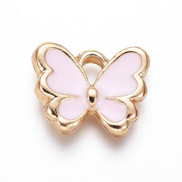 Light Gold Plated Alloy Charms