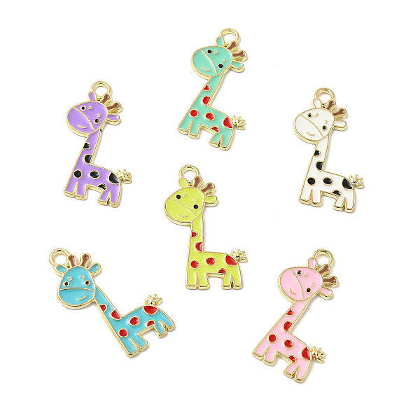 Alloy Enamel Pendants