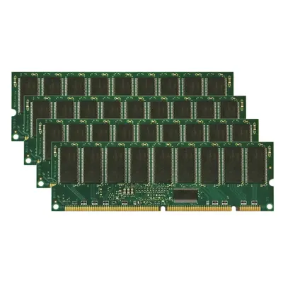 A6802AR HP 1GB Kit (4x256MB) 133MHz PC133 ECC Registered RDIMM CL3 3.3V 278-Pin Memory