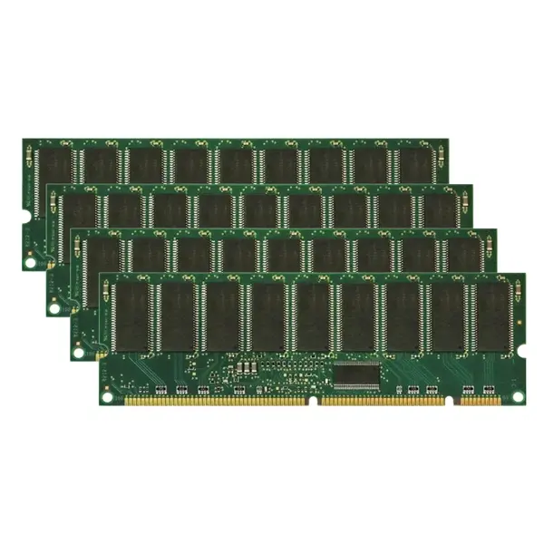 A6802AR HP 1GB Kit (4x256MB) 133MHz PC133 ECC Registered RDIMM CL3 3.3V 278-Pin Memory