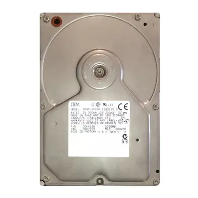 00K4158 IBM 2.1GB Wide Ultra2 SCSI 5400 3.5-inch Hard Drive