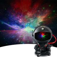Summer Turn-up Astronaut Nebula Projector Black Galaxy Projector LED Lights, Adjustable Space Star Projector Gift for Kids & ...