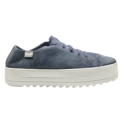 CREEKS Platform Trainers Blue Synthetic Mens UK 7.5