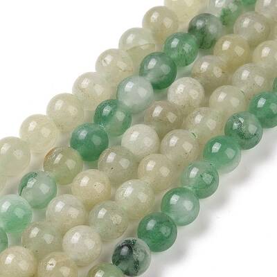 Natural Green Aventurine Beads Strands