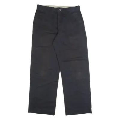 DICKIES Workwear Mens Trousers Black Regular Straight W30 L30