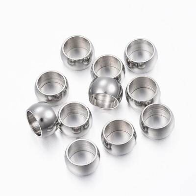 Tarnish Resistant 201 Stainless Steel Spacer Beads
