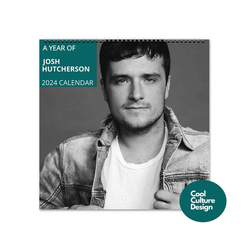 Josh Hutcherson Calendar Vol.1 - 2024 Calendar, Wall Calendar 2024, Planner 2024