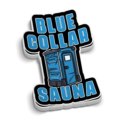 Blue Collar Suana -  Hard Hat Decal